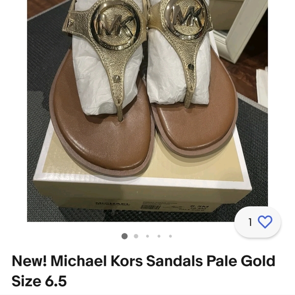 3 PAIRS Michael Kors plus 2 BONUS pairs. MINT ondition Aubrey Flip Flop 2 BONUS - Picture 6 of 11